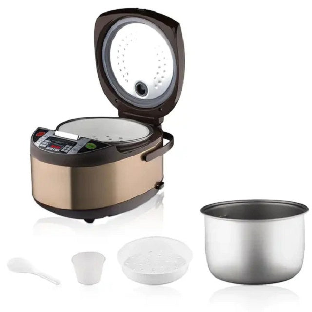 Multicooker RAF R.167 Rice Cooker, Steamer, 5 Litri, Multifunction Menu, 700 W