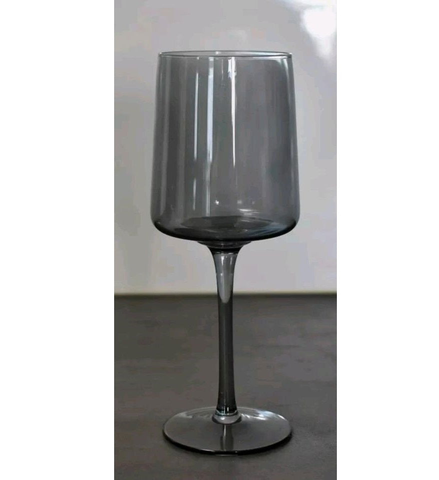 Set 4 Pahare Vin The Perfect Dinner - VOX, 340 ml, Sticlă Fumurie Negru