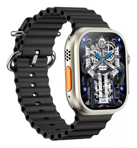Smartwatch Z68 Ultra Series 8, NFC, 49 mm, Apelare Bluetooth, Încărcare Wireless, Negru
