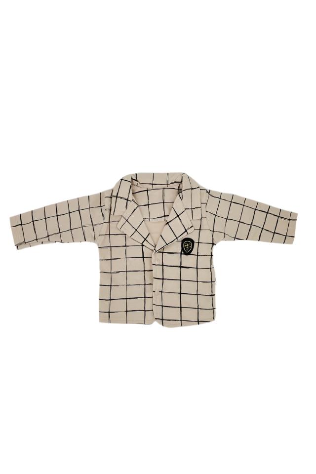 Costum Bebe Carouri, Pakel, 3 piese, Bej, 3-6 Luni