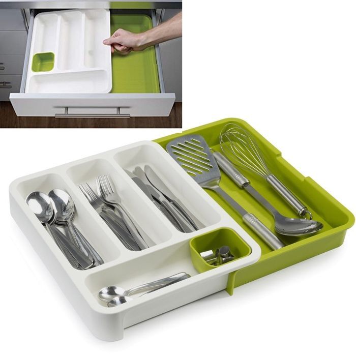 Organizator Extensibil Sertar Tacamuri, 6 Compartimente