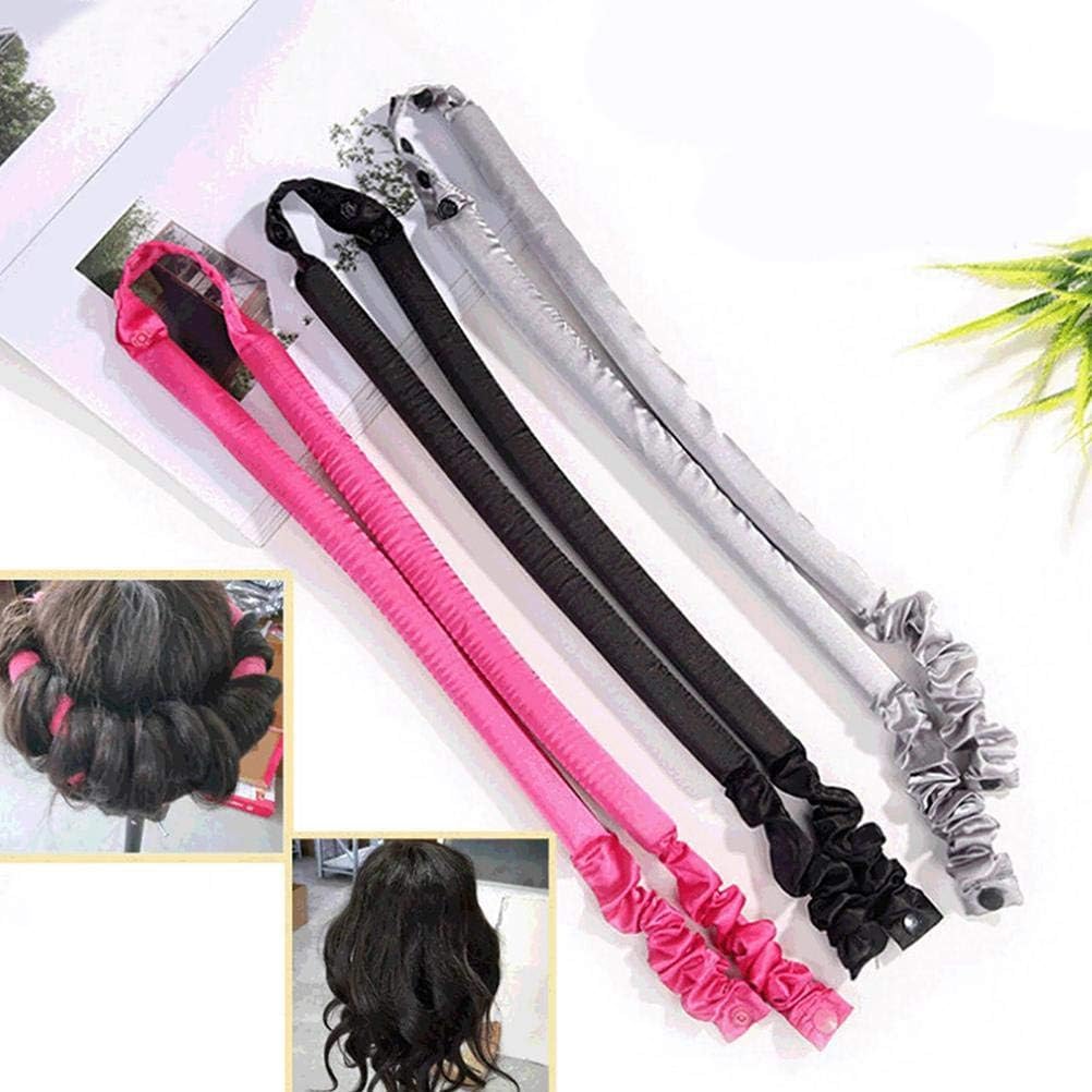 Bentiță Curling fără Căldură, Ondulator Spirală DIY, Spiral Twist Hair Curler