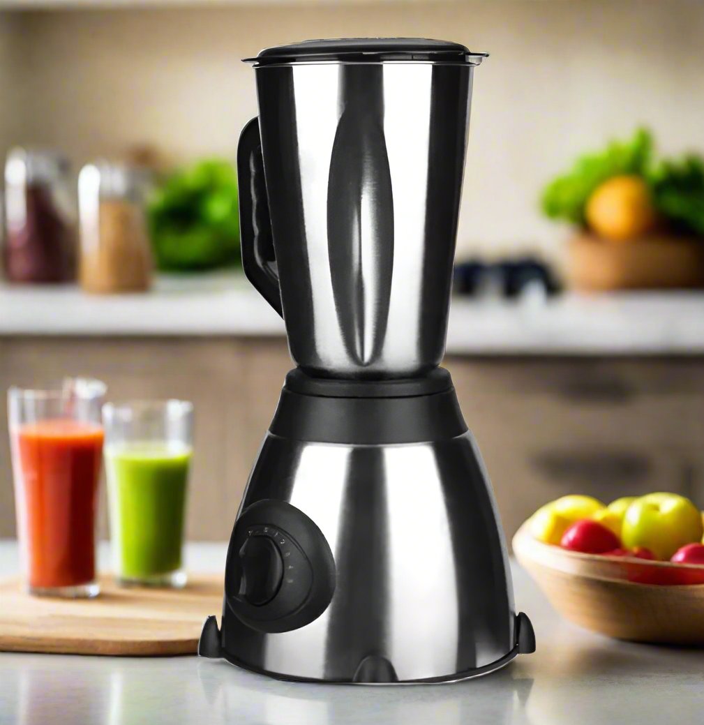 Blender Electric RAF cu Bol din Inox și Râșniță pentru Cafea - 1000W, 1.5L