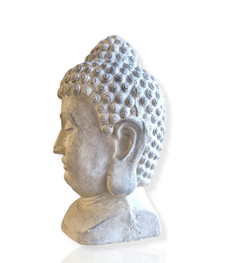 Statuie Zen Buddha din Fibră de Lut - 39 cm