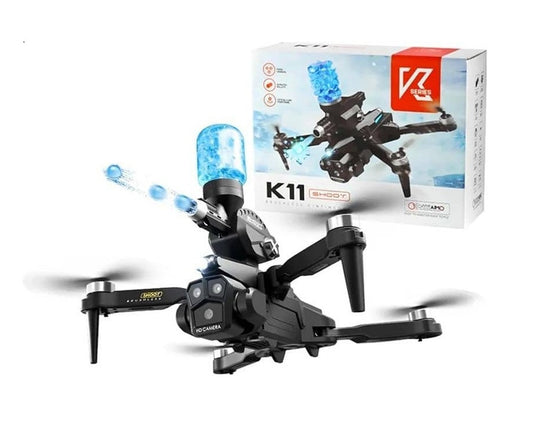 Drona SPIKO K11 Shoot, 3 Camere, HD 1080P, Bombite Apa, Evitare Obstacole, Control APP