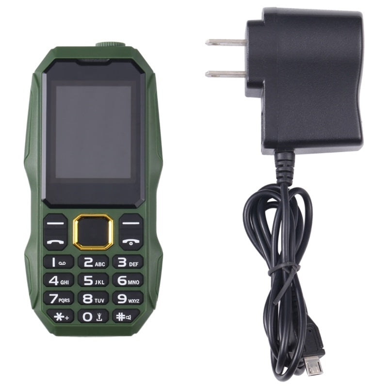 Telefon Militar Dual SIM cu Acumulator 2800mAh, Rezistent la Șocuri și Praf