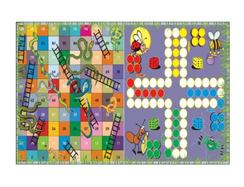 Covor 3D Games Antiderapant pentru Copii, 80x150 cm, Multicolor