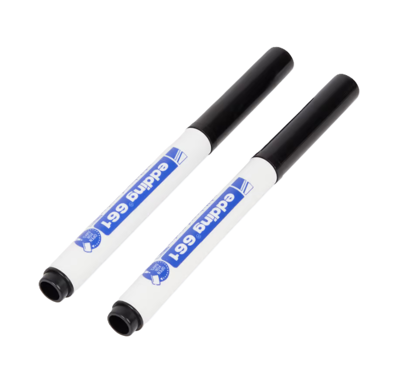 Set Marker Edding pentru Whiteboard - 2 Bucăți, Negru