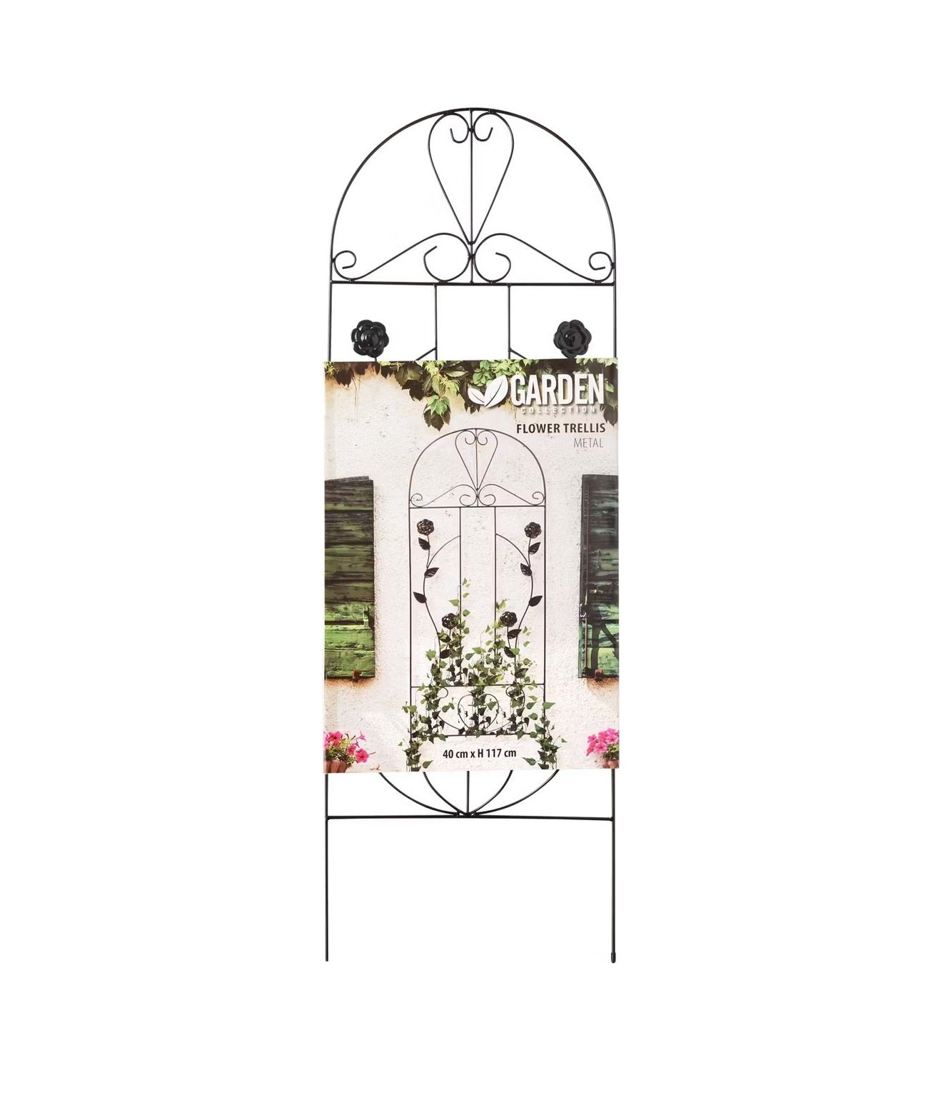 Raft Metalic Decorativ pentru Plante - 40 x 117 cm