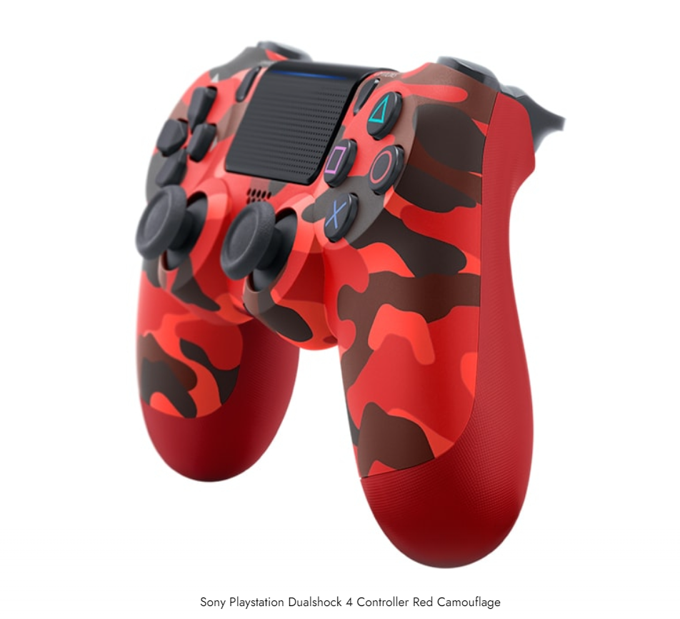 Controller Wireless Sony PlayStation DualShock 4 V2 Red Camouflage