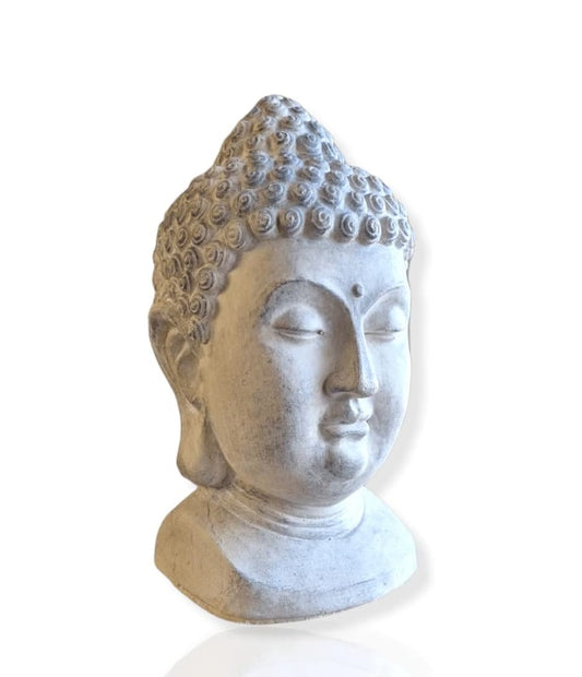 Statuie Zen Buddha din Fibră de Lut - 39 cm