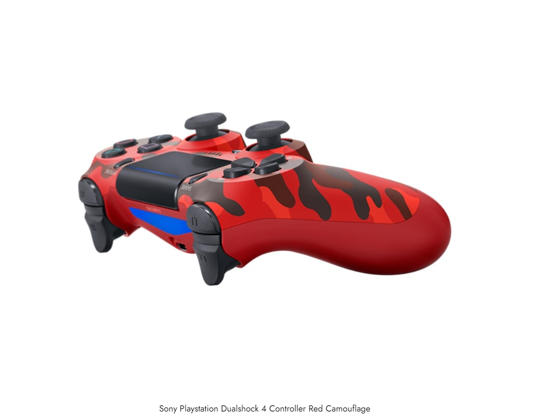 Controller Wireless Sony PlayStation DualShock 4 V2 Red Camouflage