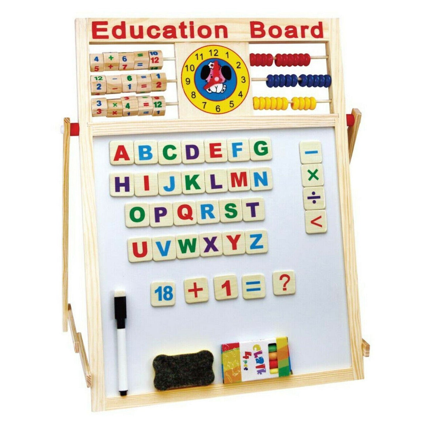 Tabla Magnetica Educationala 5 in 1, 3+ ani, 63x46x25 cm