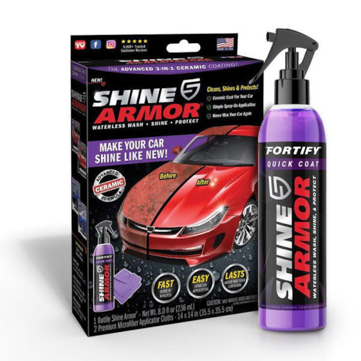 Protectie Ceramica Auto, Shine Armor, Laveta Speciala