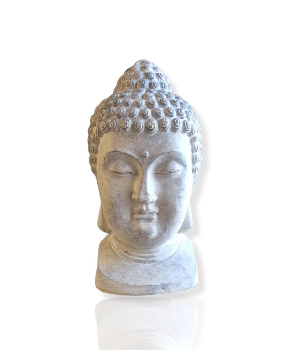 Statuie Zen Buddha din Fibră de Lut - 39 cm