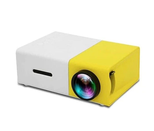 Mini Videoproiector Portabil LED, Full HD, Rezolutie 1920x1080 px, USB/SDcard/Aux, HDMI, AV, Home Cinema