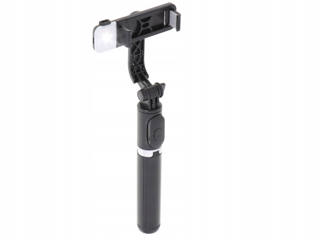 Selfie Stick cu Lampa LED și Telecomandă Bluetooth, Tripod Multifuncțional