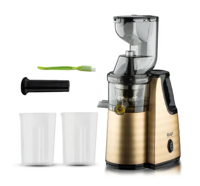 Storcator Slow Juicer RAF cu Extractie Lenta la Rece pentru Retentia Maxima a Nutrientilor