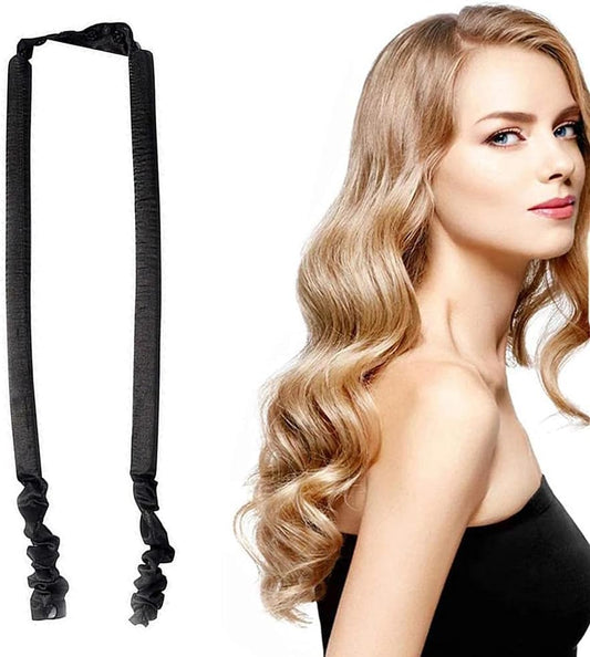 Bentiță Curling fără Căldură, Ondulator Spirală DIY, Spiral Twist Hair Curler