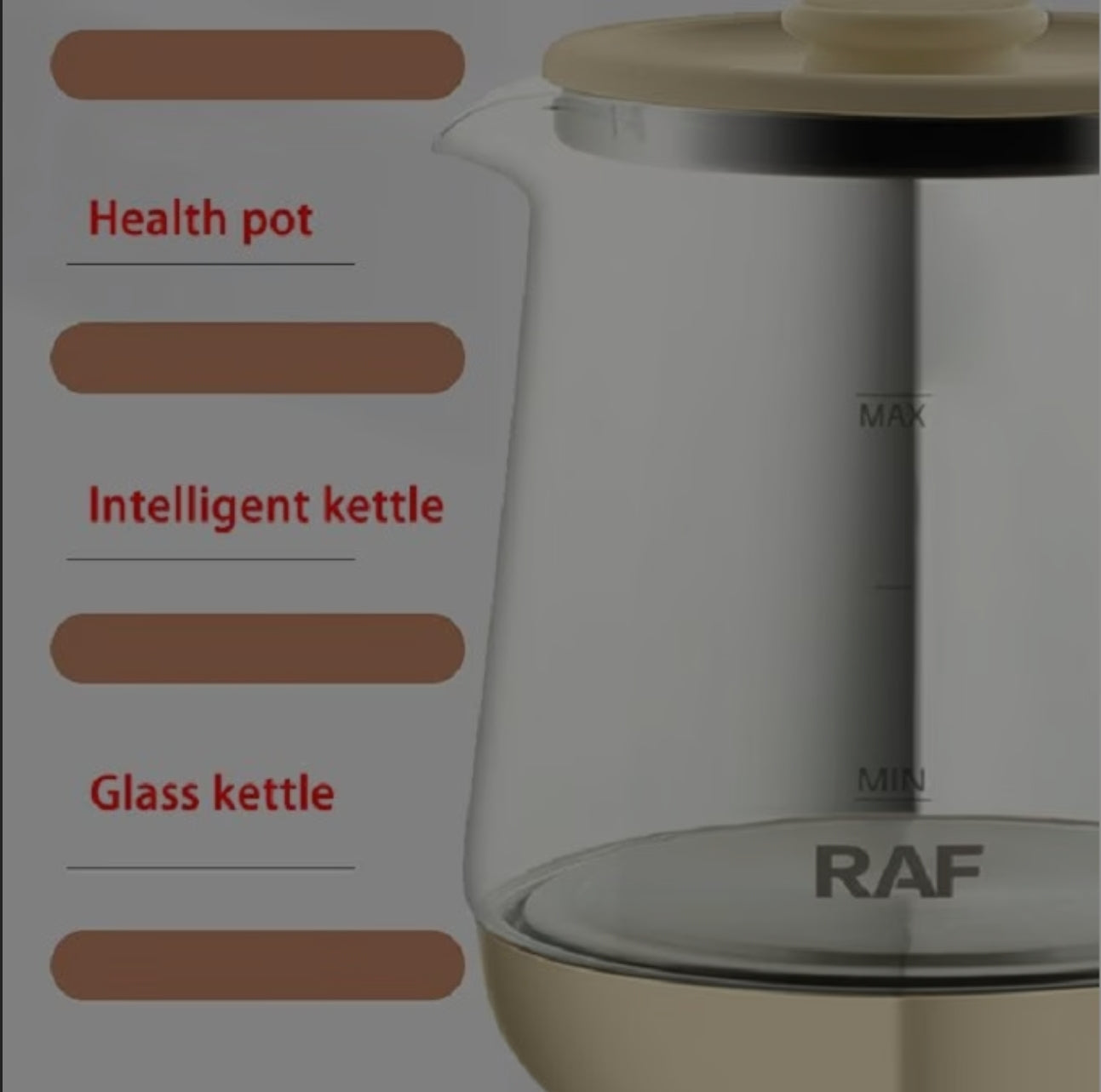 RAF Multifunctional Health Pot R.7937, Fermentatie, 1.5 l