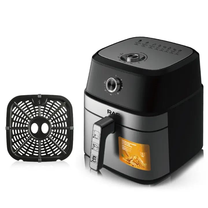 Friteuza fara ulei RAF Air Fryer R.5319, 1800W, Capacitate 6.5 Litri