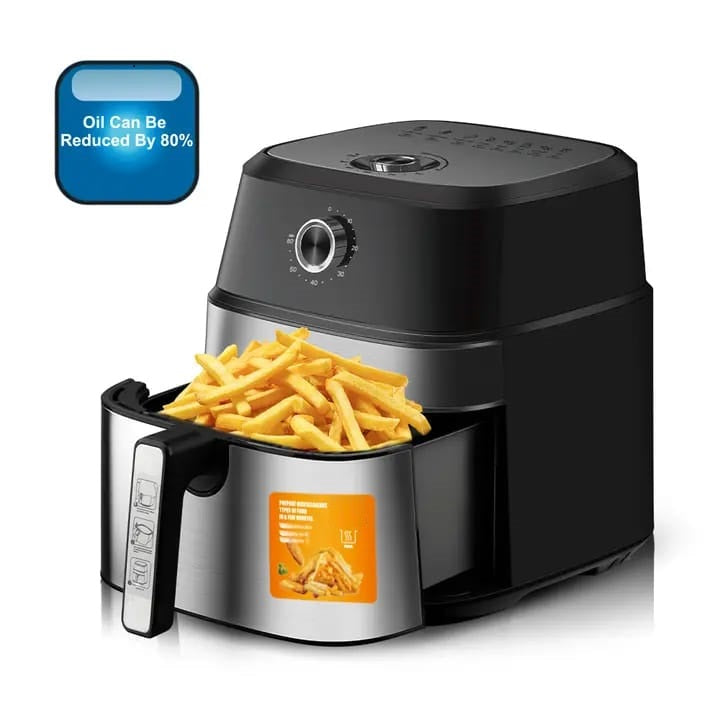 Friteuza fara ulei RAF Air Fryer R.5319, 1800W, Capacitate 6.5 Litri