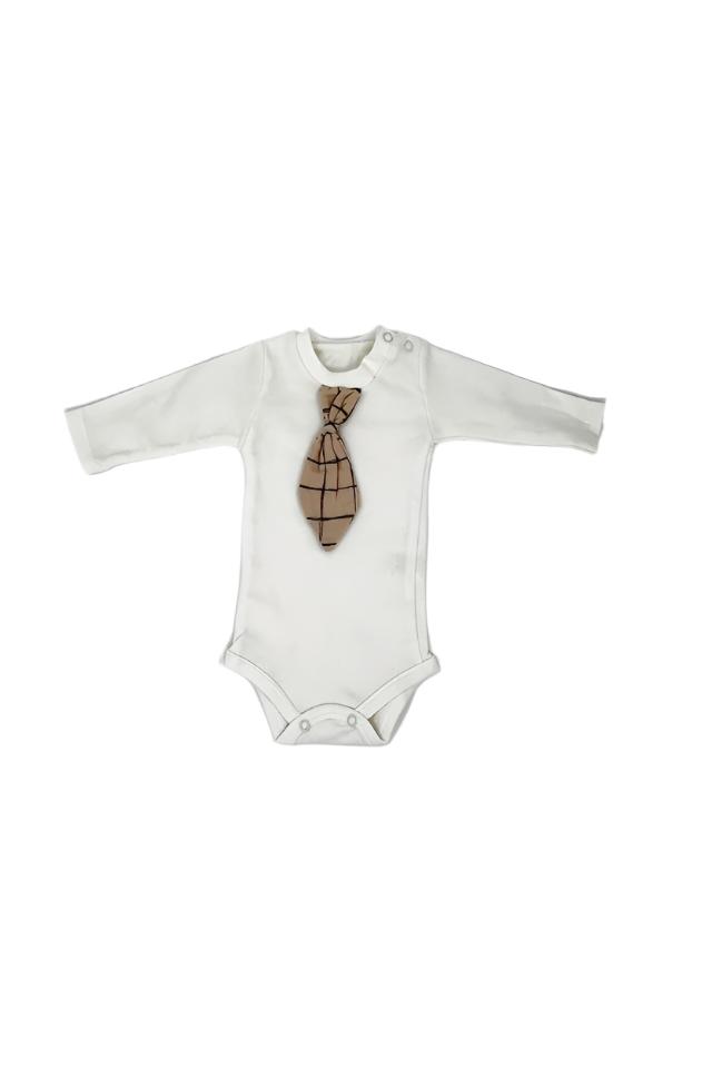 Costum Bebe Carouri, Pakel, 3 piese, Bej, 3-6 Luni