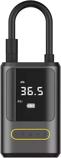 Compresor Auto Digital Roll Fast 150PSI, Wireless, Power Bank, Lanterna LED, 12V, Reîncărcabil