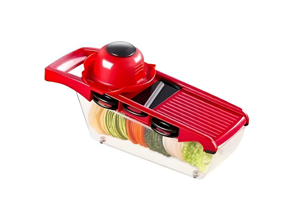 Razatoare Pro Mandoline Slicer 10 in 1 cu 6 lamele interschimbabile