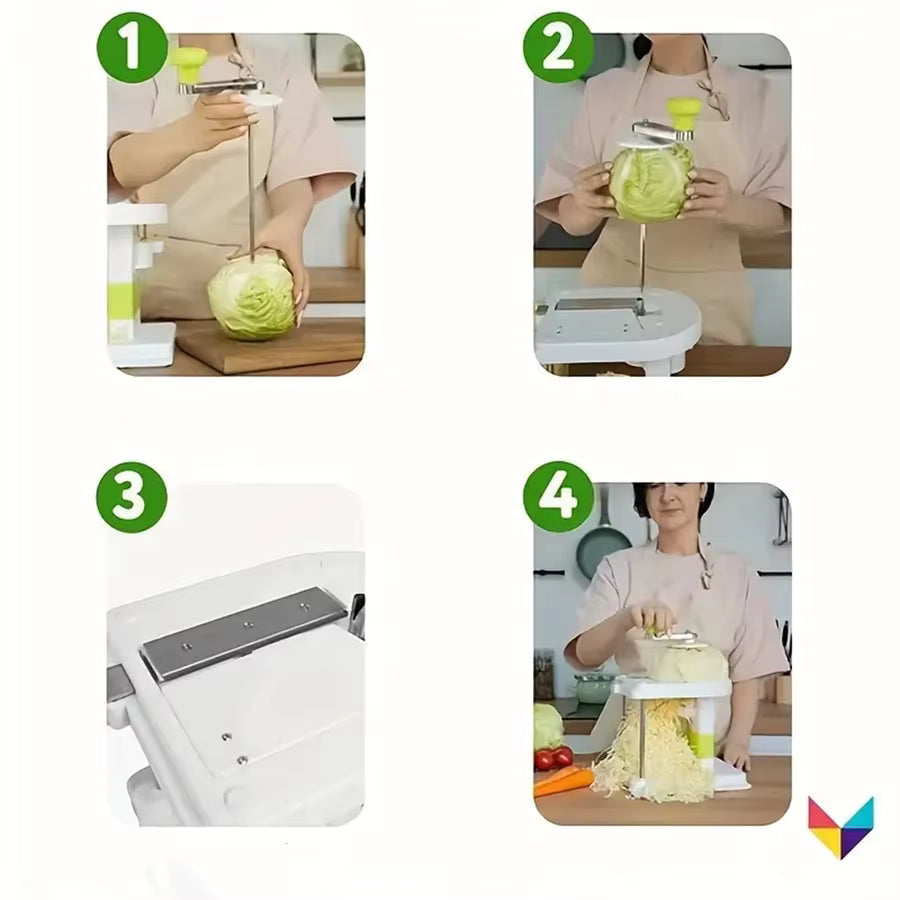 Tocator Manual Varză & Legume, Multifuncțional